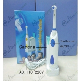 HD Pinhole Camera Electric Toothbrush Hidden Spy Camera DVR 32GB (motion activated)